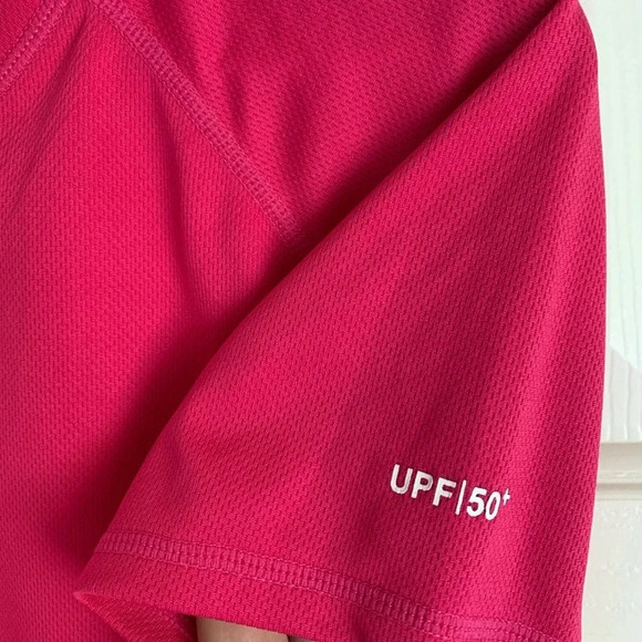 Grand Everest UPF50+ Hot Pink Top Large Sun Protection Hiking Outdoor Gorpcore - Picture 3 of 8